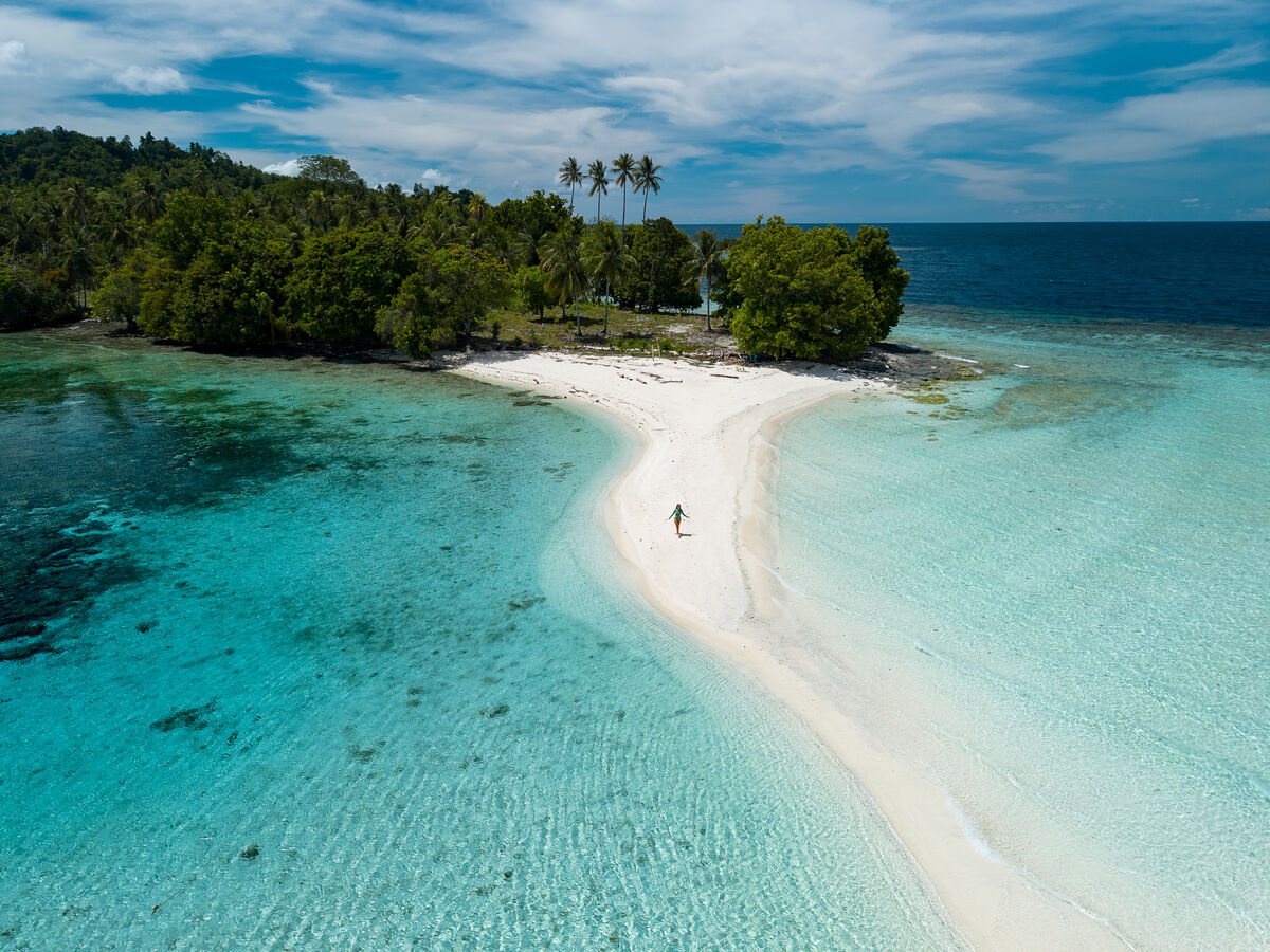 Pemandangan Kepulauan Togean
